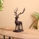Souvenir "Deer" aluminum 17x16x34 cm