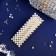 Invisibility for hair "Pearl paradise" rectangular, 7.5x2.5 cm, white
