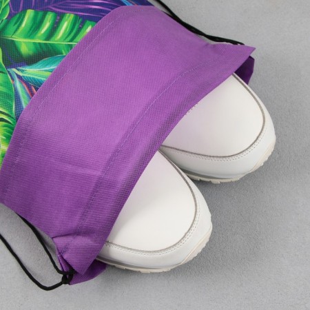 Spring for shoes "Bright tropics" non -core canvas, size 30 x 40 cm-4