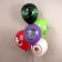 Shar Latex 12 ““ Halloween Festival! ”Feast, silkography, 2-hand, 5 designs, set 25 pcs.