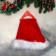 New Year's cap "Classics of the holiday" 30x42 cm, red