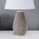 Board lamp with lampshade Risalux "Fojia", E27, 40 W, 25 × 25 × 43 cm