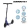 Sugan of the city Graffiti, folding, wheels PU 200, 86a, ABEC 9, footboard, blue color