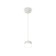 Ambrella Light Acrylic lamp, XP8110025, GX53 LED 12 W, white sand, white matte, transparent