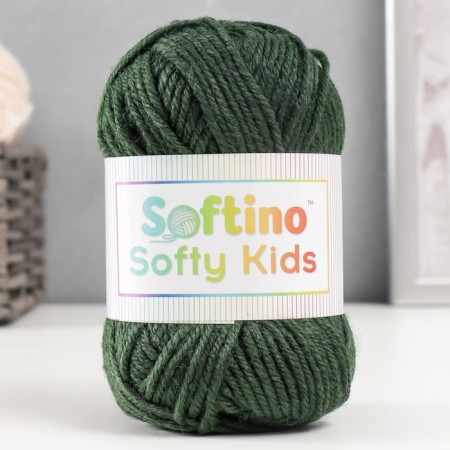 Yarn 100% acrylic "Softy Kids" 90m ± 5m 50 g color 41 forest