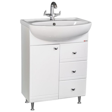 Iceberg cabinet under the sink Complex 60, with 3 upper boxes