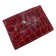 Wallet with a clamp, the color is red