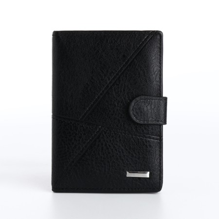 Cover for autoDocations and passports on the button, the color is black