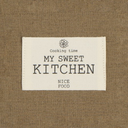 Bag Textile Ethel ECO, col. Olive, 27x34 cm, 70% HL, 30% linen, 190 g/m2-2
