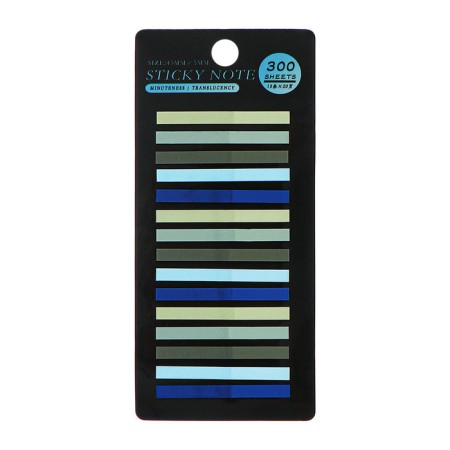 Block-filling with a sticky edge plastic 20l x 15 pieces, 5 cv. Sin/green, 45mm x 4mm Calligrata-1