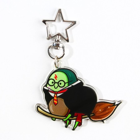 Acrylic key a keychain "Add magic", 6 x 5.4 cm-5