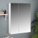 Bathroom mirror "Solo-55", white, 52.5 x 72 x 15.3 cm