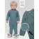 Combineson children's Amarobaby Waffle, height 80 cm, green color