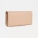 Women's wallet on magnets, beige color