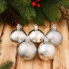 Set of balls plastic D-5 cm, 12 pcs 