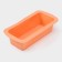 Baking shape of the share "Bread. Stripes ”, silicone, 27.5 × 13.5 × 7 cm (internal 23.5 × 10), peach color