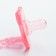 The dummy is whole -diligent, with the holder, in the container, from 0 months, the color is pink