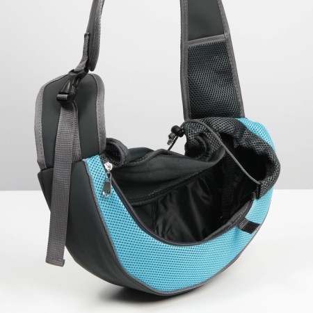 Sling carrier for animals "fluffy happiness" 40x22x8 cm-8