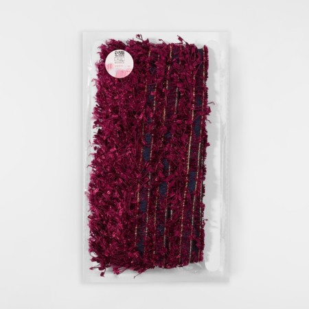 Decorative braid “Twydal”, one -sided, 35 mm, 5 ± 0.5 m, burgundy color-2