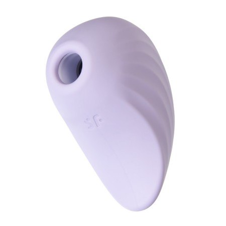 Vacuum-wave contactless stimulator of the Satiffyer Pearl Diver, silicone, purple color-13