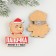 New Year's icons "New Year Daddy", a set of 2 pcs.
