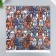 Scrapbooking paper bilateral "Africa" ​​density 180 g 30.5x32 cm