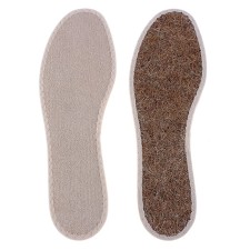 Стельки для обуви KOKOS frotte, махровые, с кокосом, размер 45-46