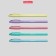 Ballic handle Erichkrause U-108 Pastel Stick 1.0, Ultra Glide, Blue Ink color