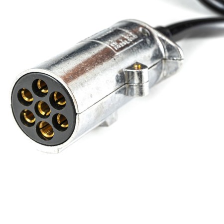 Cable, tractor with a trailer, euro, wire 1x0.75mm+6*0.5mm, length 7.5 m, an old -type fork-1