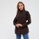 Women's shirt minku chocolate color, river 50