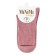 Women's socks mini cotone, size 35-38, Fuxia color