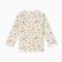 T -shirt with DL. Sleeve crumb I Flower, height 62-68 cm, beige