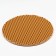 Rug for a bowl, round, diameter 24 cm, beige