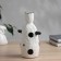 VAZ Coramics Table "Picasso" (manual painting) doll, 23.5x8.5 cm, black and white
