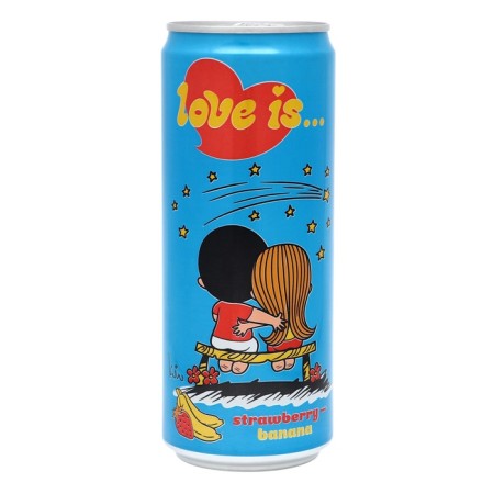 Water gas water, with strawberries and banana, 330 ml-3