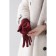 Female gloves, size 7.5, without insulation, burgundy color