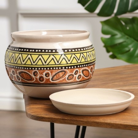 Flower pot "Mango 1" spotted 3.5l-1