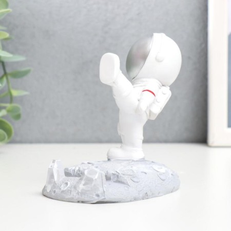 Souvenir Polystone stand "Astronaut on Mars" 9,5x9x7 cm-4