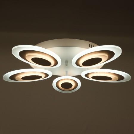Люстра 114К006992 LED 90Вт белый 70x70x10 см.-3