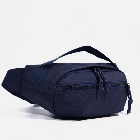Lightning waist bag, outer pocket, blue color-1