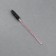 A set of brows for eyebrows and eyelashes, 9.5 cm, 50 pcs, black/red/transparent color