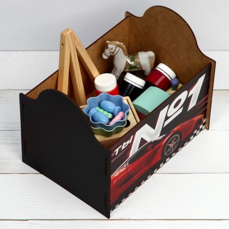 Organizer for storage, box "1", 25 x 18 x 20.8 cm-4