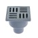 Ani Plast "TA5204, D = 50 mm, vertical, plastic grille, 100x100 mm