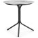 Cuts set Ruscus white marble/gray marble/Galifax metal, black 52x52x58.2 cm