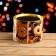 Gift box, tube "Delicious tea party" 120 x 90 mm (70 mm intra -height)