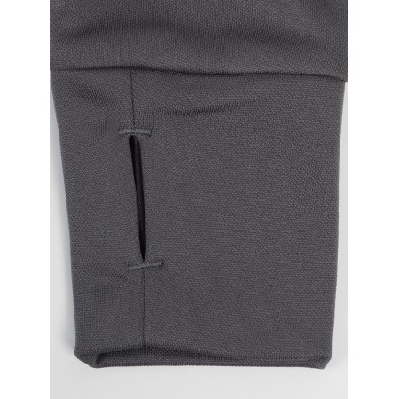 Long -line male Resport, on a zipper, p. 46, the color is gray, basic, with a long sleeve-16