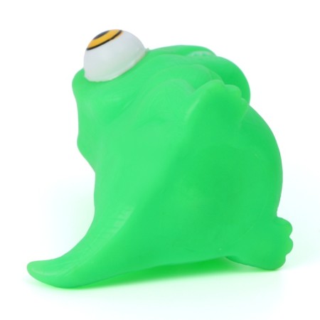 Игрушка для собак "Ящер" 12 см, зелёная-3