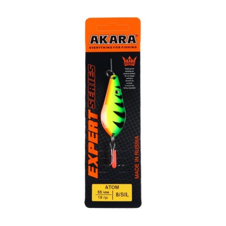 Flowering oscillating Akara Expert Atom, 5.5 cm, 10 g, color 8/Sil-1