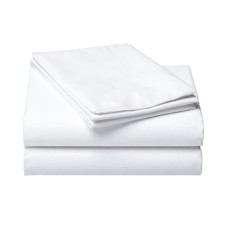 Sheet, size 145x215 cm, white color