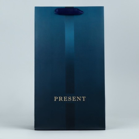 Gift package for two bottles, packaging, "Present", 35 x 20 x 9 cm-4